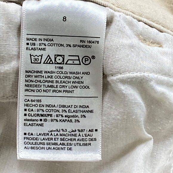 Old‎ Navy pants Women's 8 khaki Boot-Cut Stretch Causal Business Office Wear - Picture 3 of 13